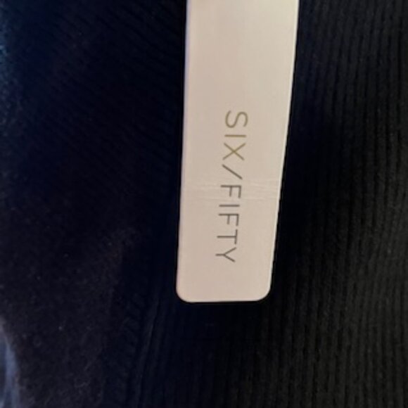 NWT SIX/FIFTY  Sammie Criss Cross Sweater in Black - Medium - Picture 8 of 11